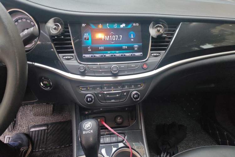Used Buick Verano 2017 Sedan 20T Dual-Clutch Elite Model Audio And AC Panel