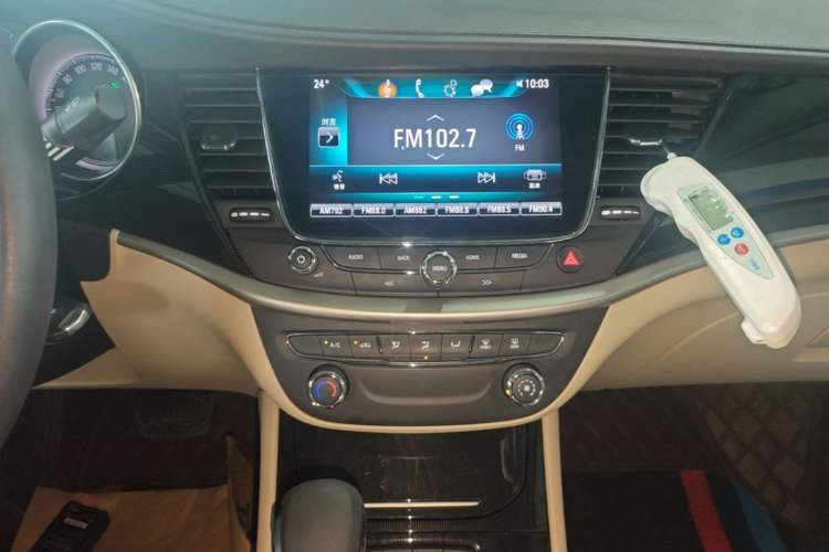 Used Buick Verano 2017 Sedan 15S Automatic Leading Model Audio And AC Panel