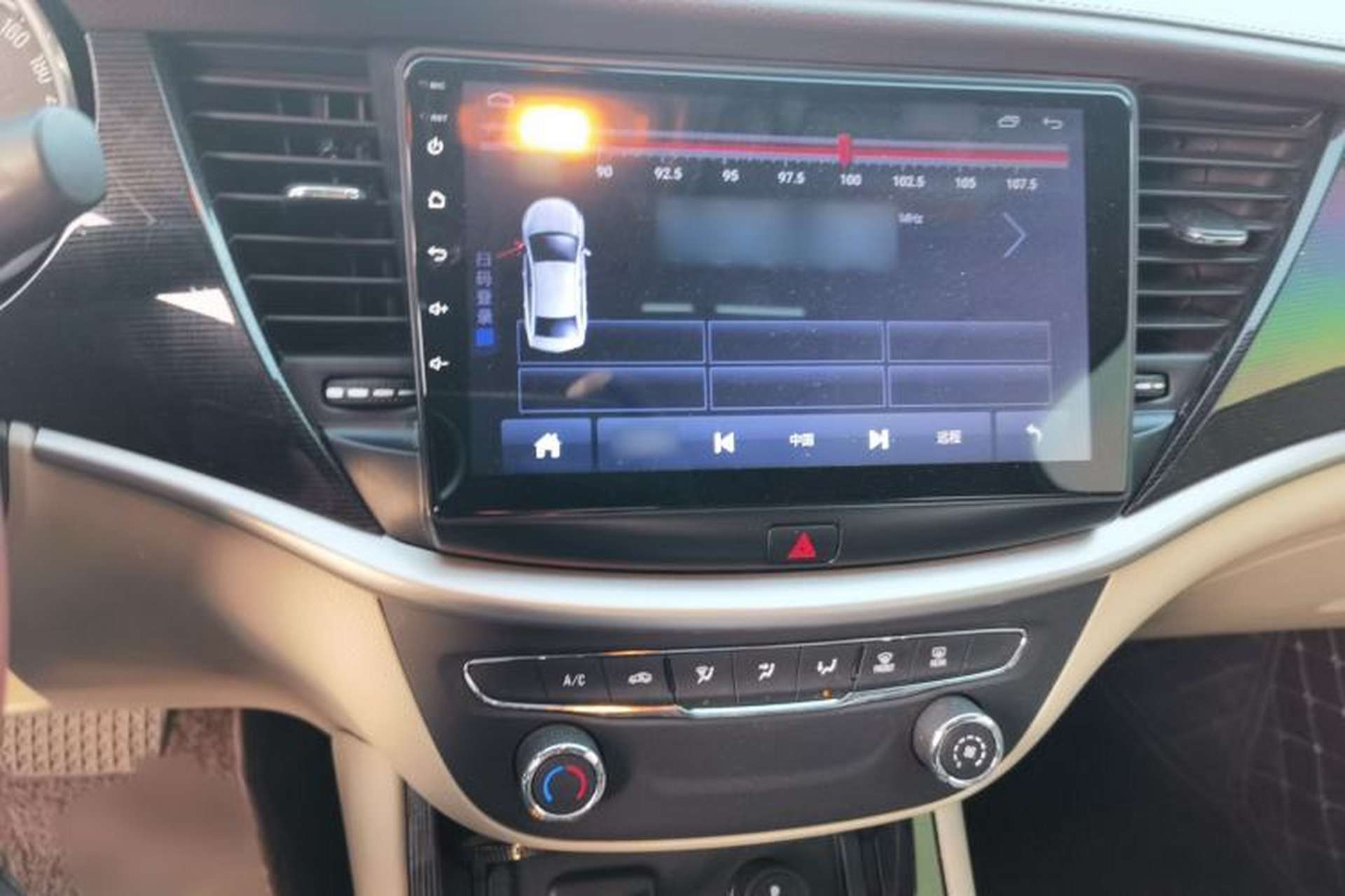 Used Buick Verano 2017 Sedan 15S Automatic Leading Model Audio And AC Panel
