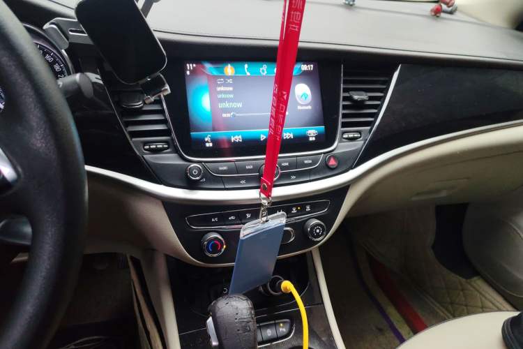 Used Buick Verano 2017 Sedan 15S Automatic Leading Model Audio And AC Panel