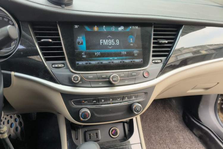 Used Buick Verano 2017 Sedan 15S Automatic Leading Model Audio And AC Panel