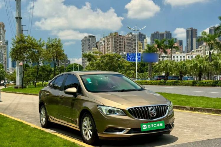 Used Buick Verano 2017 Sedan 20T Dual-Clutch Leading Model Front Right 45 Deg