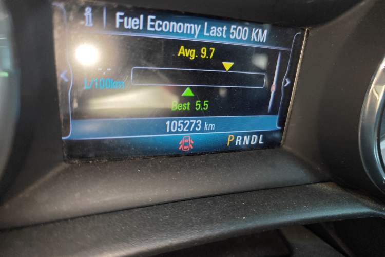 Used Buick Verano 2017 Sedan 20T Dual-Clutch Leading Model Odometer Close Up