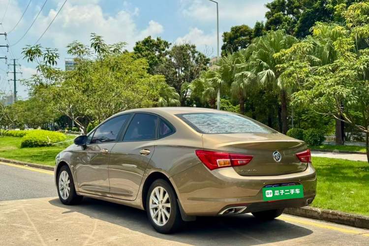 Used Buick Verano 2017 Sedan 20T Dual-Clutch Leading Model Rear Left 45 Deg