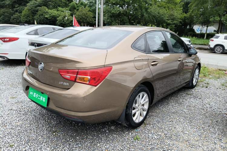 Used Buick Verano 2017 Sedan 15S Automatic Leading Model Rear Right 45 Deg