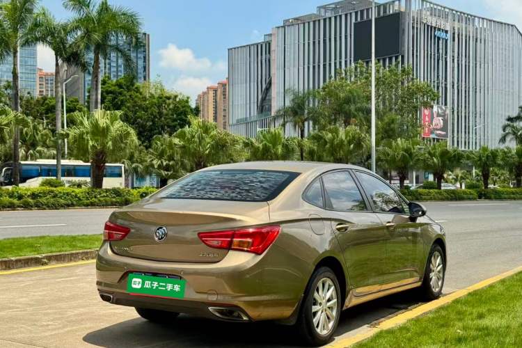 Used Buick Verano 2017 Sedan 20T Dual-Clutch Leading Model Rear Right 45 Deg
