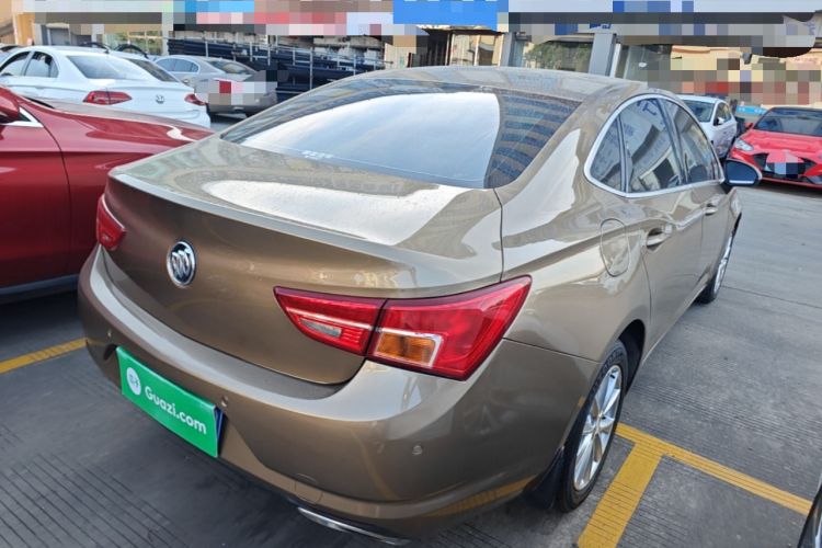 Used Buick Verano 2017 Sedan 20T Dual-Clutch Elite Model Rear Right 45 Deg