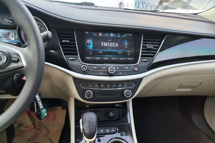 Used Buick Verano 2017 Sedan 15S Automatic Leading Model Audio And AC Panel