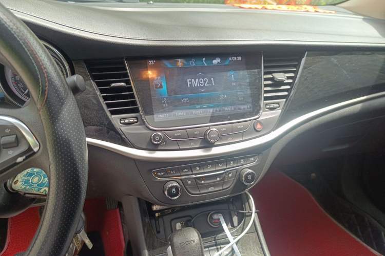 Used Buick Verano 2017 Sedan 20T Dual-Clutch Elite Model Audio And AC Panel