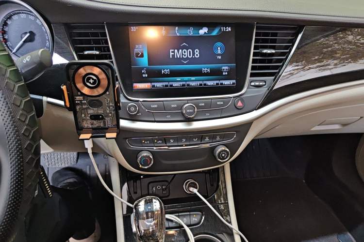Used Buick Verano 2017 Sedan 15S Automatic Leading Model Audio And AC Panel