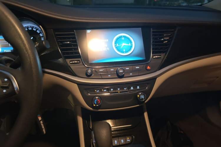Used Buick Verano 2017 Sedan 15S Automatic Leading Model Audio And AC Panel