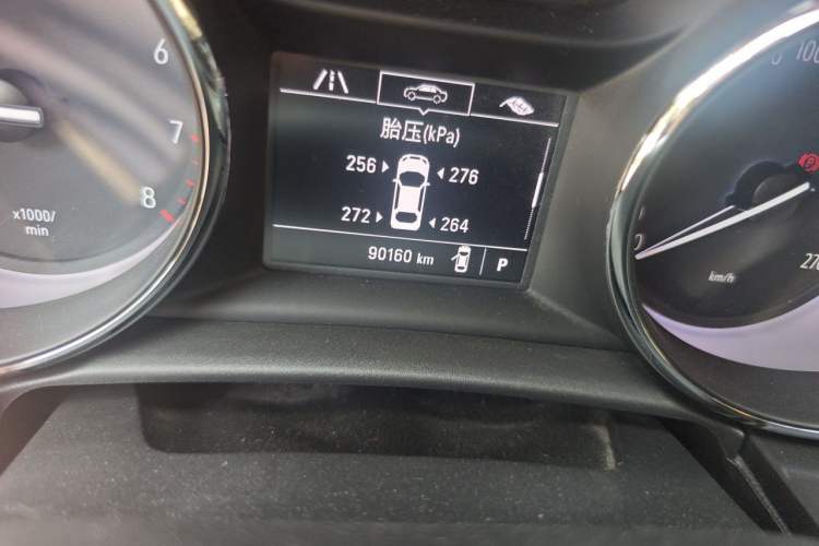 Used Buick Verano 2017 Sedan 15S Automatic Entry Model Odometer Close Up