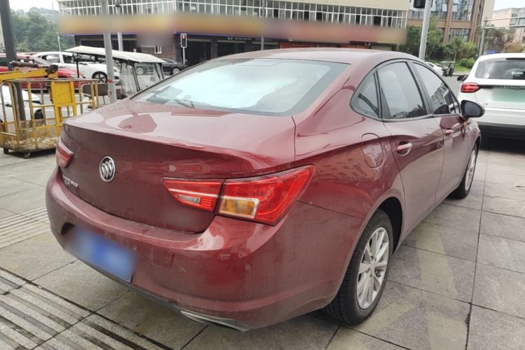 Used Buick Verano 2017 Sedan 20T Dual-Clutch Leading Model Rear Right 45 Deg