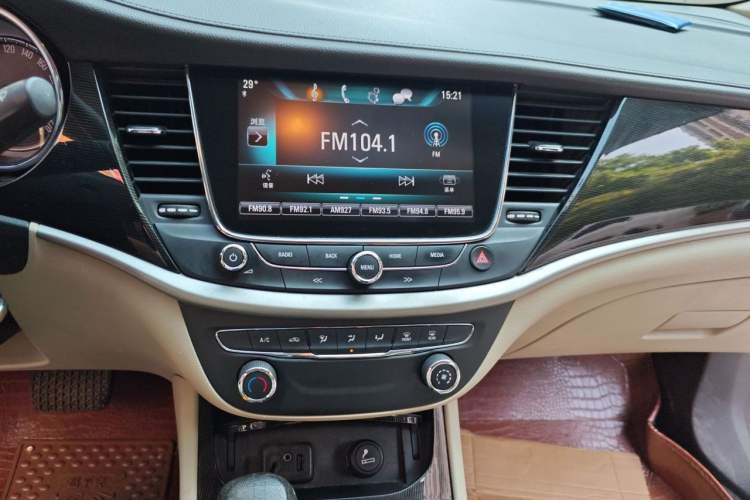 Used Buick Verano 2017 Sedan 15S Automatic Leading Model Audio And AC Panel
