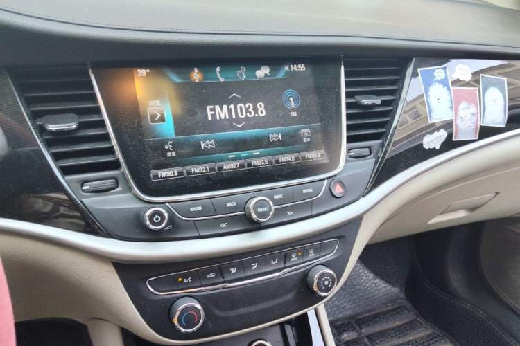 Used Buick Verano 2017 Sedan 15S Automatic Leading Model Audio And AC Panel