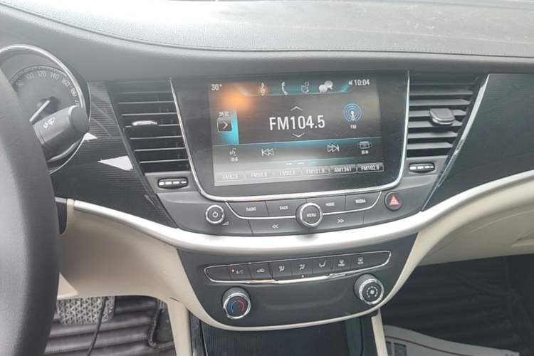 Used Buick Verano 2017 Sedan 15S Automatic Leading Model Audio And AC Panel