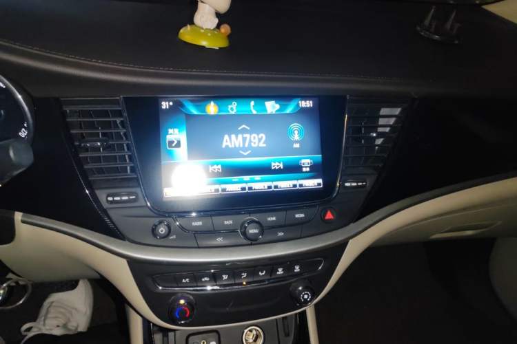 Used Buick Verano 2017 Sedan 15S Automatic Entry Model Audio And AC Panel