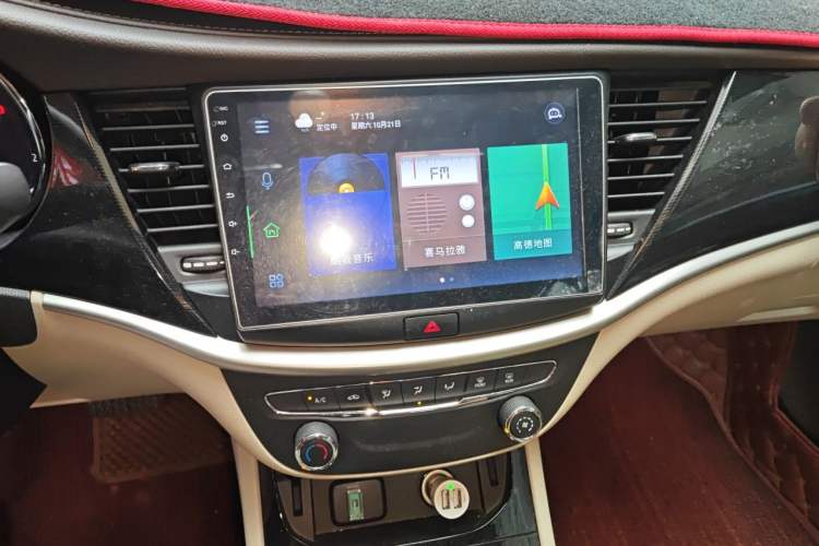 Used Buick Verano 2017 Sedan 15S Automatic Entry Model Audio And AC Panel