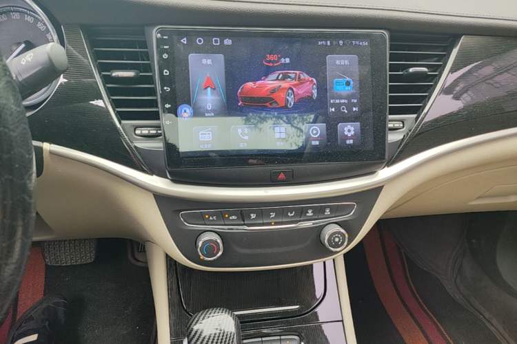 Used Buick Verano 2017 Sedan 15S Automatic Leading Model Audio And AC Panel