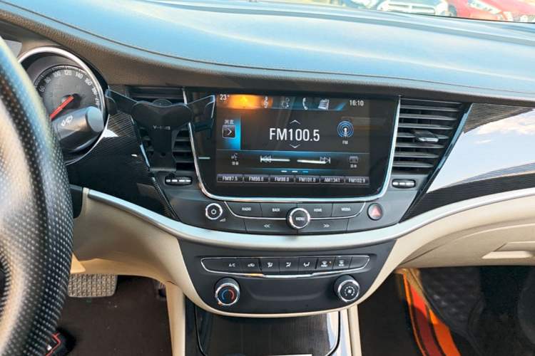 Used Buick Verano 2017 Sedan 15S Automatic Entry Model Audio And AC Panel