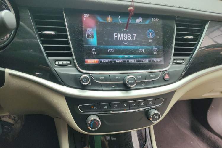 Used Buick Verano 2017 Sedan 15S Automatic Leading Model Audio And AC Panel