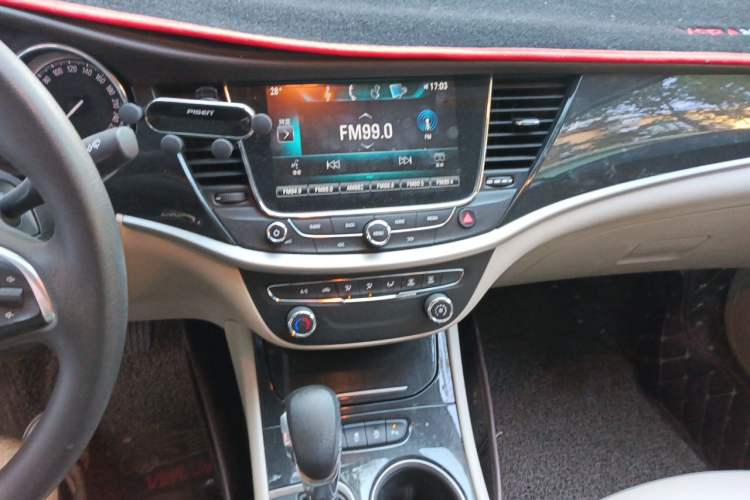 Used Buick Verano 2017 Sedan 15S Automatic Leading Model Audio And AC Panel