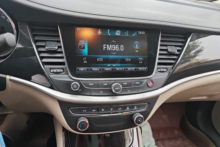 Used Buick Verano 2017 Sedan 15S Automatic Leading Model Audio And AC Panel