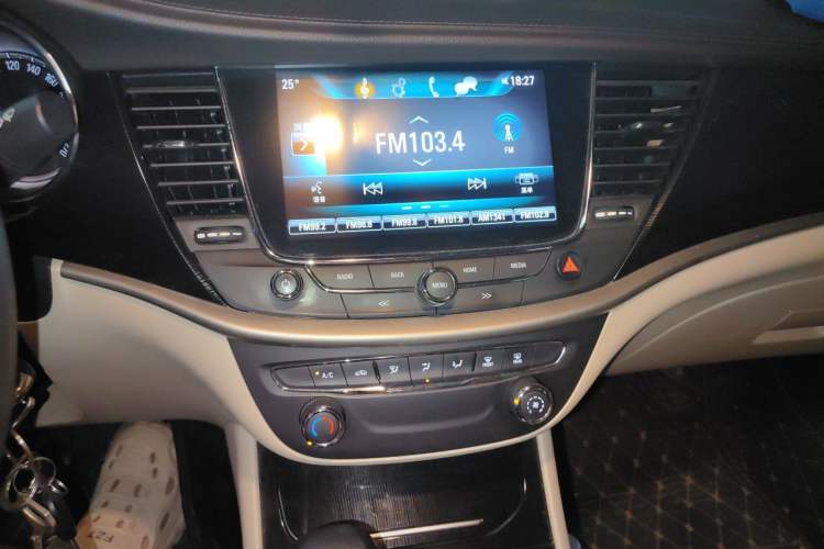 Used Buick Verano 2017 Sedan 15S Automatic Leading Model Audio And AC Panel