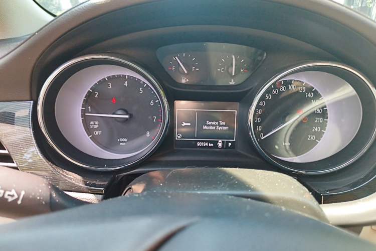 Used Buick Verano 2017 Sedan 15S Automatic Entry Model Instrument Cluster