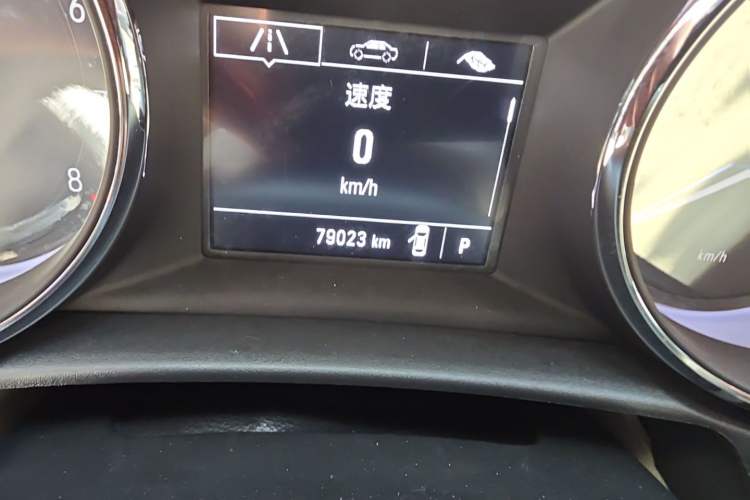 Used Buick Verano 2017 Sedan 15S Automatic Entry Model Odometer Close Up
