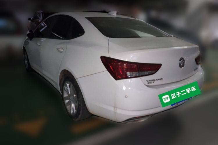 Used Buick Verano 2017 Sedan 20T Dual-Clutch Leading Model Rear Left 45 Deg