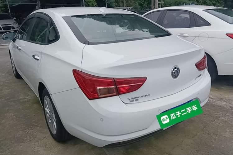 Used Buick Verano 2017 Sedan 15S Manual Entry-Level Model Rear Left 45 Deg