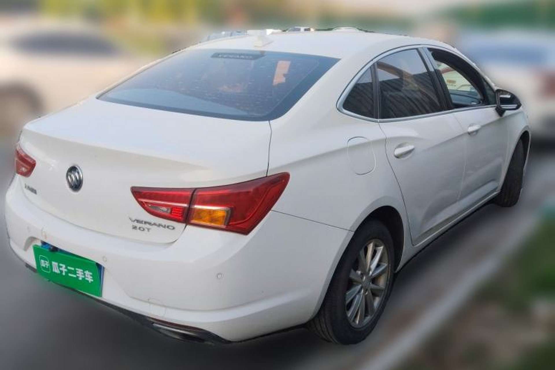 Used Buick Verano 2017 Sedan 20T Dual-Clutch Elite Model Rear Right 45 Deg