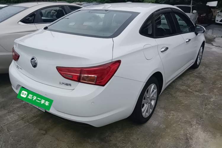 Used Buick Verano 2017 Sedan 15S Manual Entry-Level Model Rear Right 45 Deg