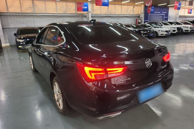 Used Buick Verano 2018 Sedan 20T Dual-Clutch Luxury Model Rear Left 45 Deg