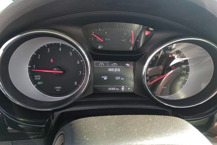 Used Buick Verano 2018 Hatchback GS 20T Dual-Clutch Progressive Model Instrument Cluster