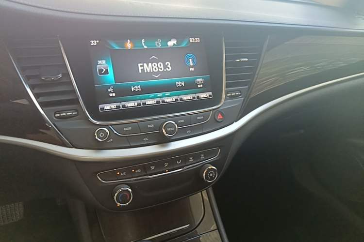 Used Buick Verano 2018 Sedan 15S Automatic Entry Model Audio And AC Panel