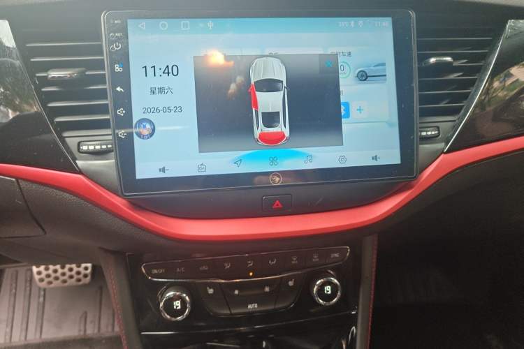 Used Buick Verano 2018 Hatchback GS 20T Dual-Clutch Leading Model Audio And AC Panel