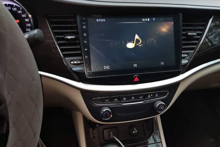Used Buick Verano 2018 Sedan 15S Automatic Entry Model Audio And AC Panel