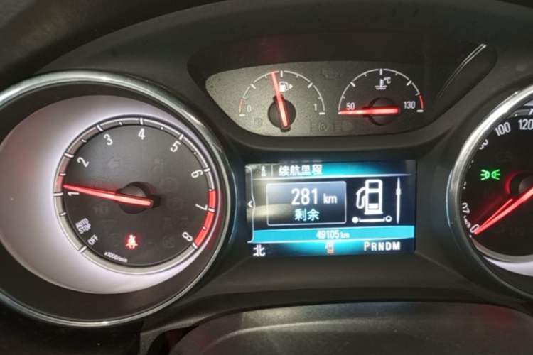 Used Buick Verano 2018 Hatchback GS 20T Dual-Clutch Luxury Model Instrument Cluster