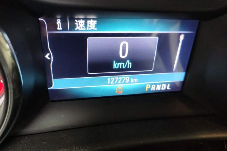 Used Buick Verano 2018 Sedan 15S Automatic Leading Model Odometer Close Up