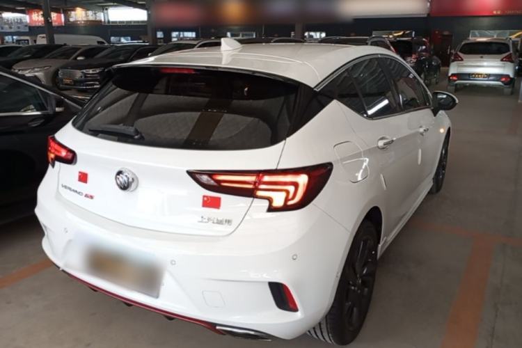 Used Buick Verano 2018 Hatchback GS 20T Dual-Clutch Luxury Model Rear Right 45 Deg