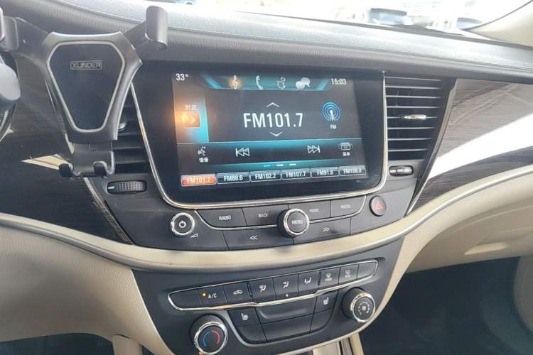 Used Buick Verano 2019 Sedan 15S Automatic Leading Model Audio And AC Panel
