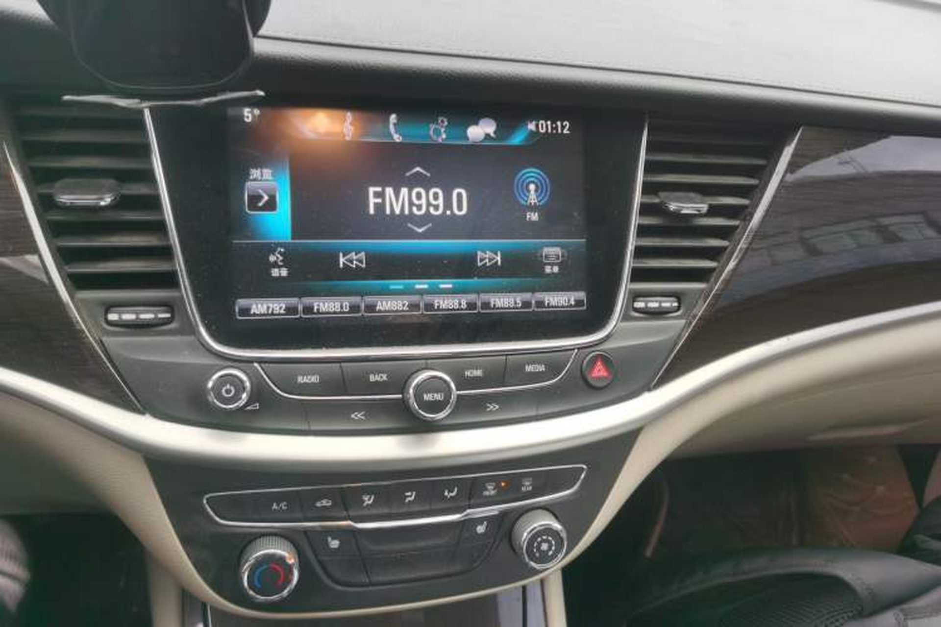 Used Buick Verano 2019 Sedan 15S Automatic Leading Model Audio And AC Panel