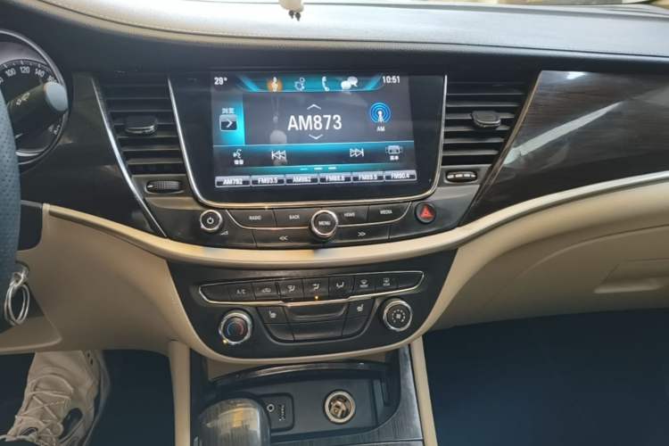 Used Buick Verano 2019 Sedan 15S Automatic Leading Model Audio And AC Panel