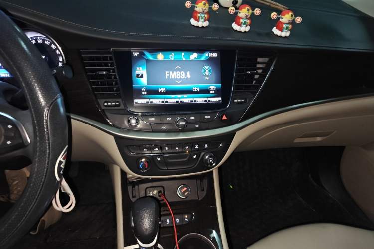 Used Buick Verano 2019 Sedan 15S Automatic Leading Model Audio And AC Panel
