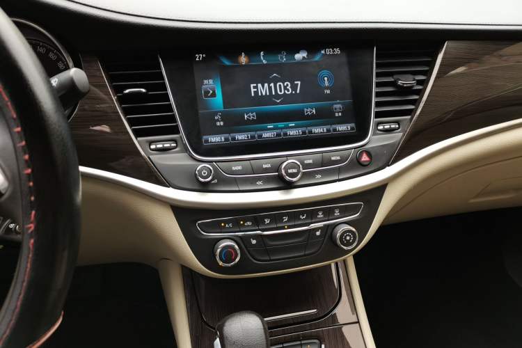 Used Buick Verano 2019 Sedan 15S Automatic Leading Model Audio And AC Panel