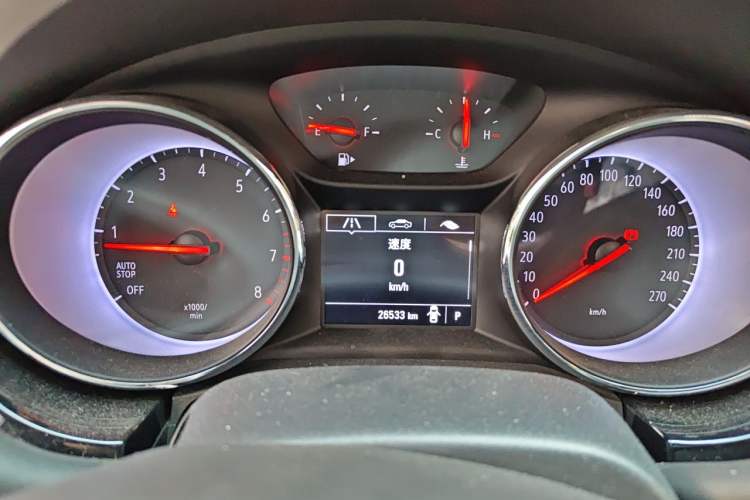 Used Buick Verano 2019 Two-Door GS 20T Dual-Clutch Progressive Model Instrument Cluster
