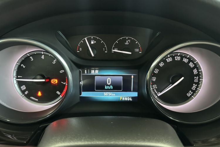 Used Buick Verano 2019 Sedan 15S Automatic Leading Model Odometer Close Up