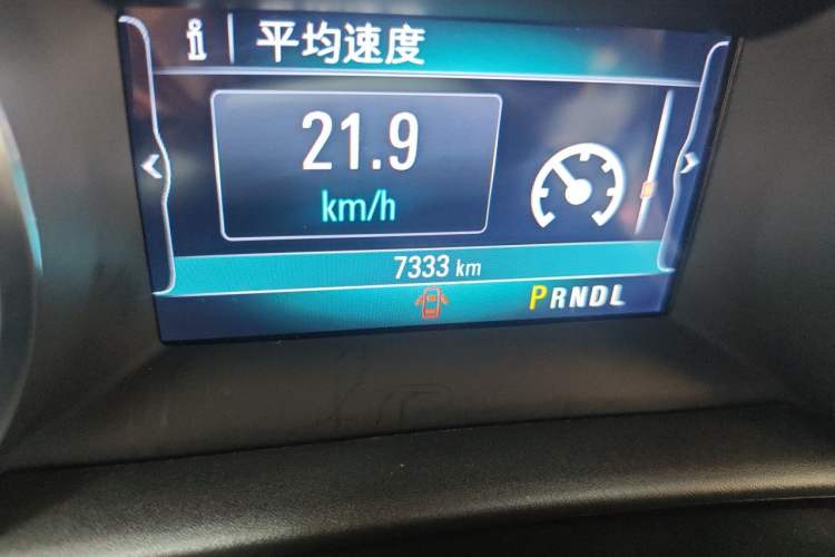 Used Buick Verano 2019 Sedan 15S Automatic Leading Model Odometer Close Up